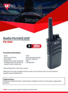 TX600/TX500 - Imagen 6